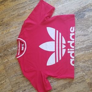 adidas crop tshirt